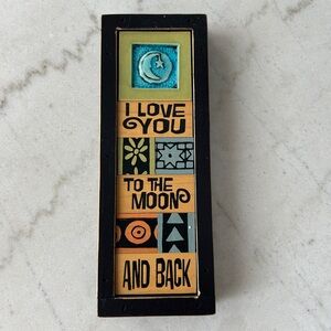 Charming Moon and Stars Wall Art